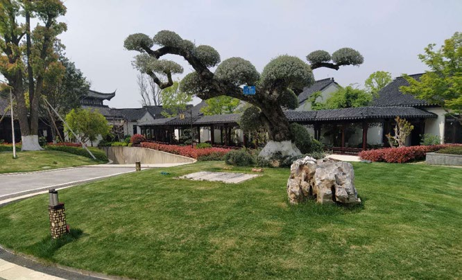 溧阳华健康达养生泳池，人为湖水处置工程项目案例